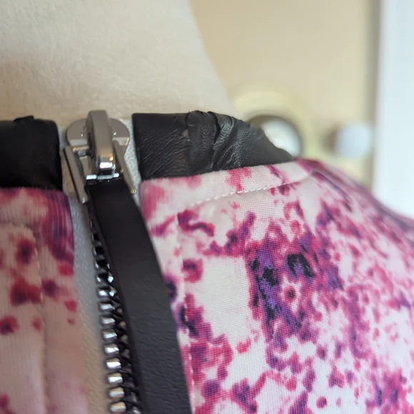 Lark & Ro Women's 2P Sleeveless Hot Pink Sheath Party Dress Y2K Barbiecore Midi - Picture 9 of 11